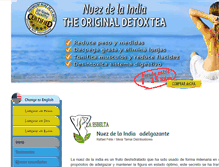 Tablet Screenshot of adelgazante.nuezdelaindia.org.mx